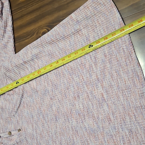 Pink Long Sleeve Buttoned Polo Blouse - Picture 5 of 12